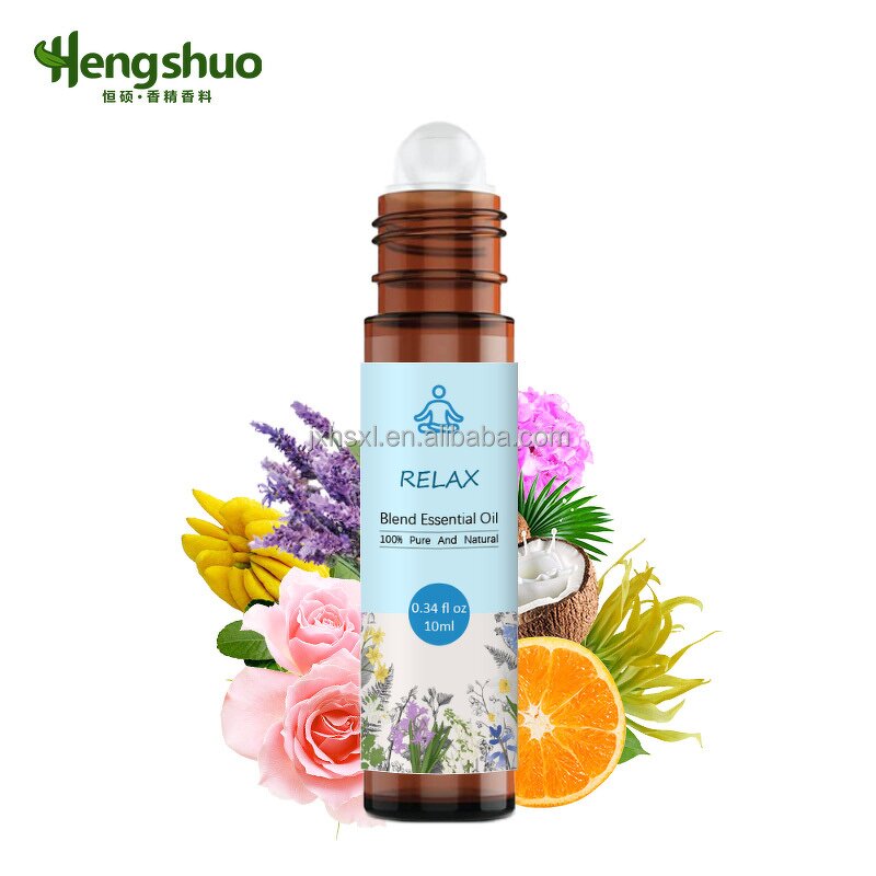 Essential Oil Manufacturer - OEM Custom Label 10ml Roller Bottle Pure Organic for Relaxing Sleep