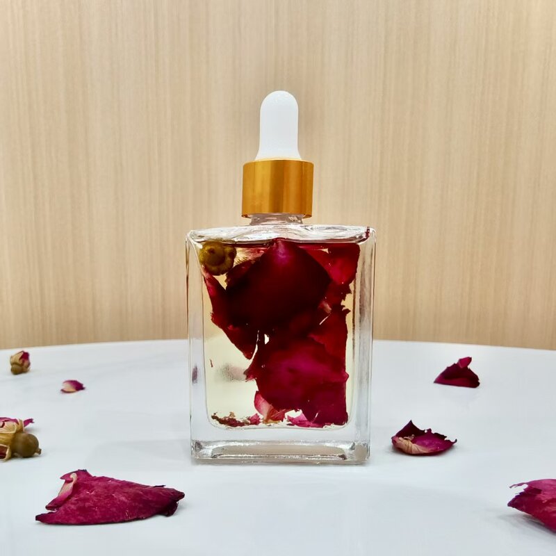 Flower Essential Oil Manufacturer - Customized Private Label Pure Natural Rose Petal Multi-use
