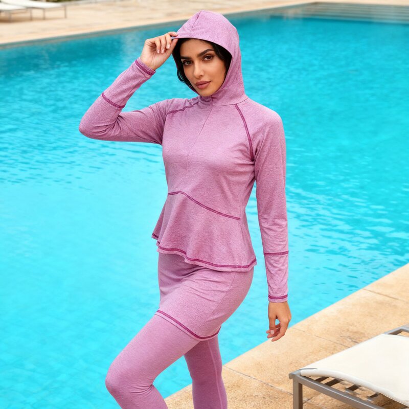 Activewear Manufacturer - Custom Logo Modest Muslimah Sportswear Gymwear for Muslim Women