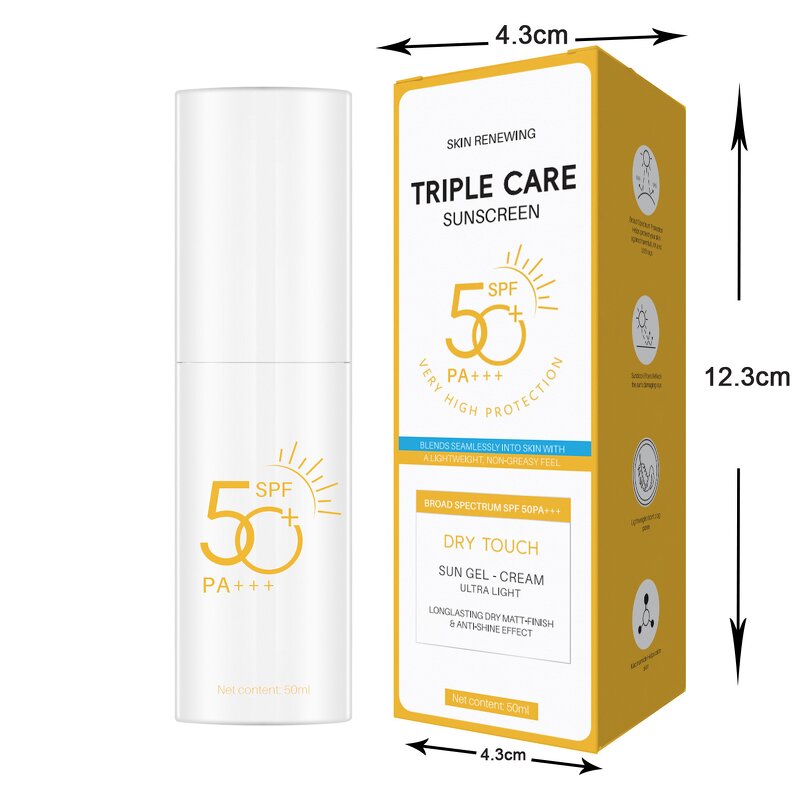Sunscreen Manufacturer - Custom SPF 50 Private Label Korean Black for Sensitive Oily Skin
