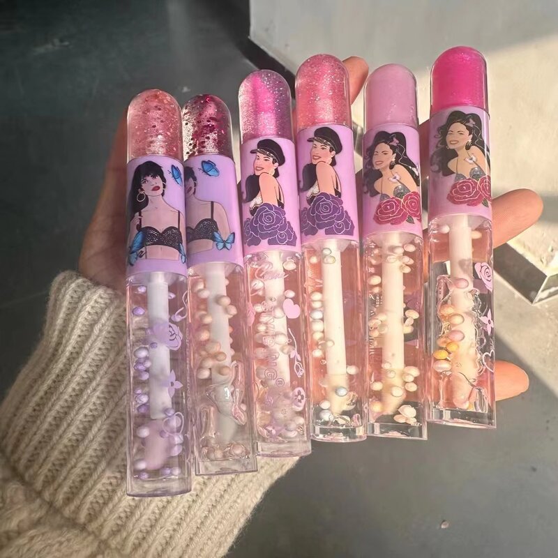 Lip Gloss Manufacturer - Vendor Vegan Clear Pink Selena Lip Tint Set Kit