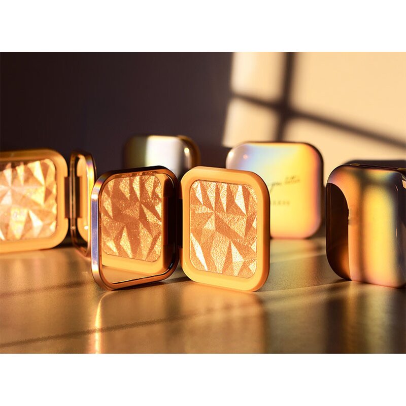 Bronzer Palette Manufacturer - OEM Private Label Mineral Powder Waterproof White Glitter Contour