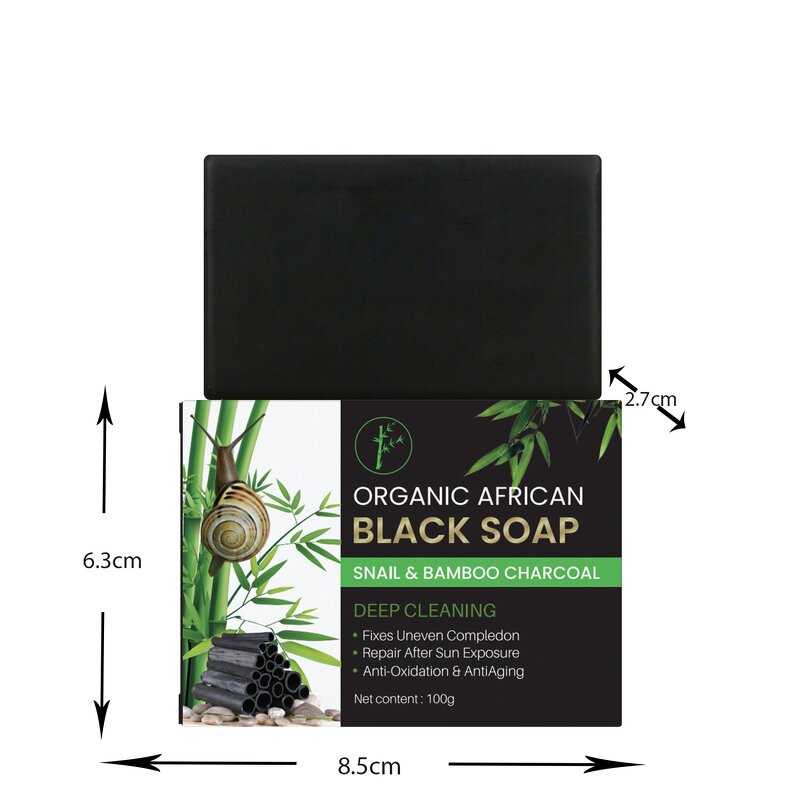 Soap Bar Manufacturer - African Black Organic Shea Butter Facial Body Cleanser Wholesale