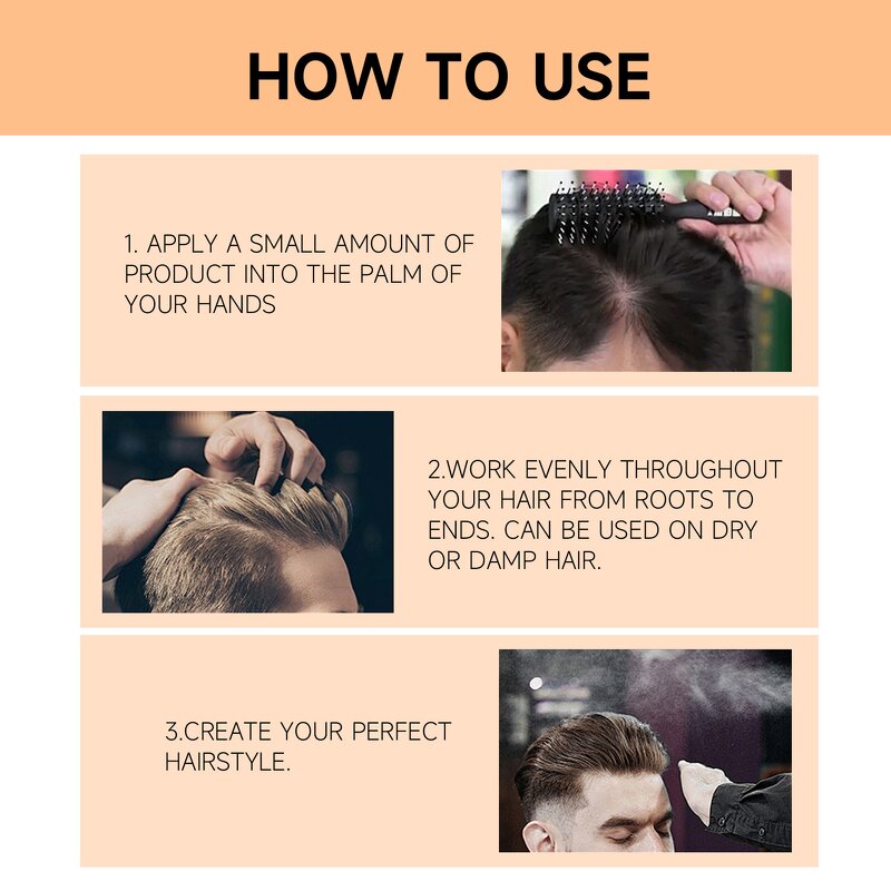 Hair Edge Control Manufacturer - Private Label Pomade Wax Extra Strong Hold for Guys Men