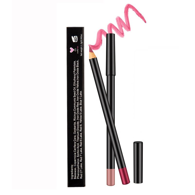 Lip Liner Set Manufacturer - Custom Wholesale 12pcs Pencil Brown Lipliners Gift Set