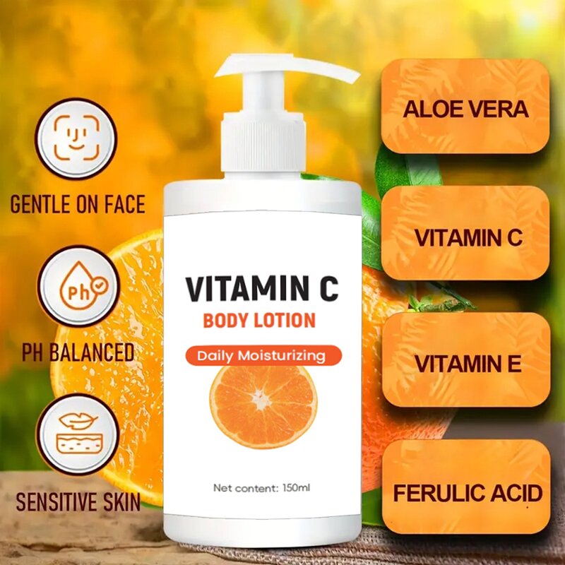 Body Lotion Manufacturer - Mens Kojic Acid Whitening for Dark Skin Vitamin C & OEM