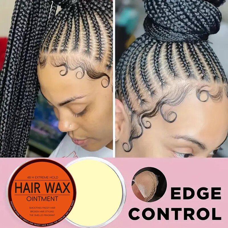 Hair Edge Control Manufacturer - Custom Waterproof Braiding with Logo Wholesale Strong Hold Gel