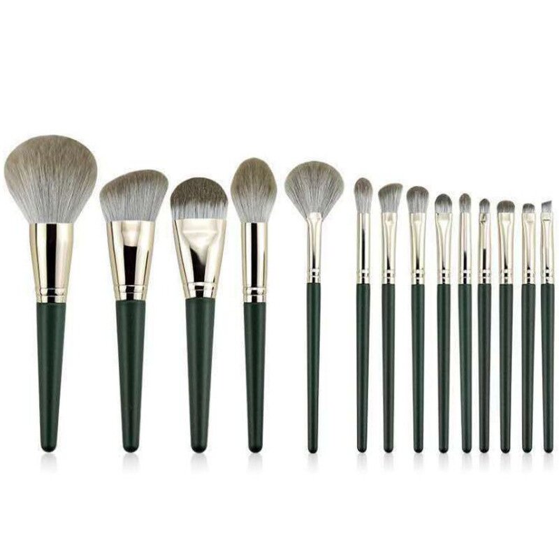 Makeup Brush Set Manufacturer - Professional Eye & Face Synthetic Hair 14-Piece Custom Logo