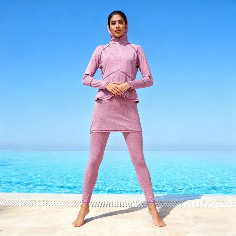 Activewear Manufacturer - Custom Logo Modest Muslimah Sportswear Gymwear for Muslim Women