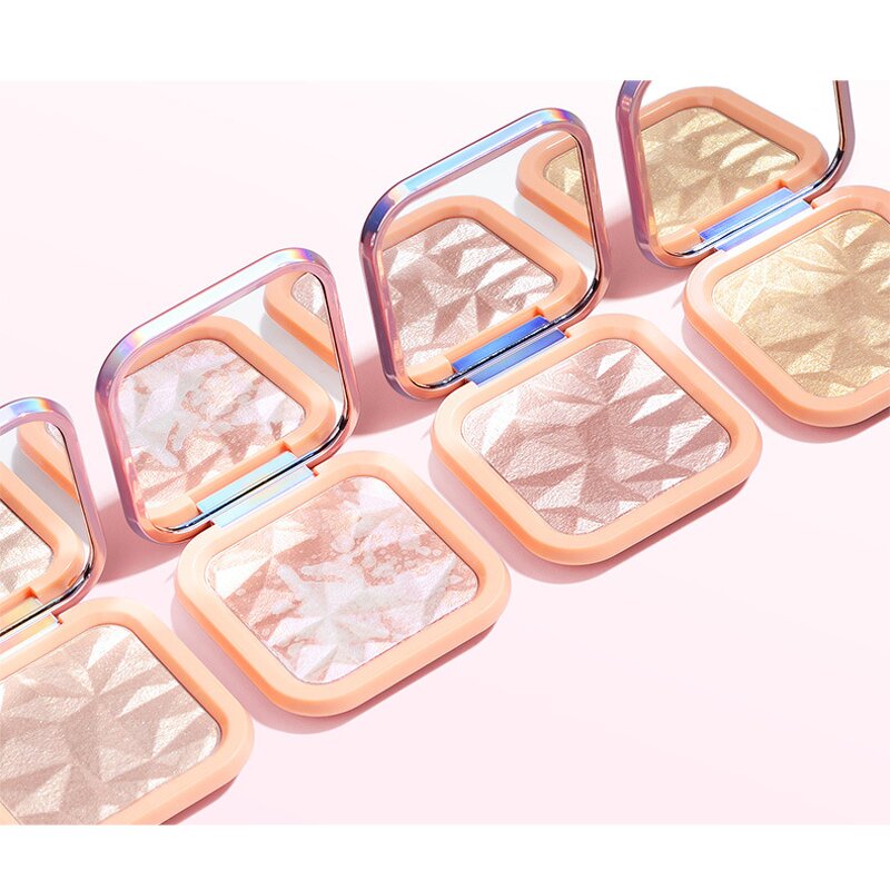 Bronzer Palette Manufacturer - OEM Private Label Mineral Powder Waterproof White Glitter Contour