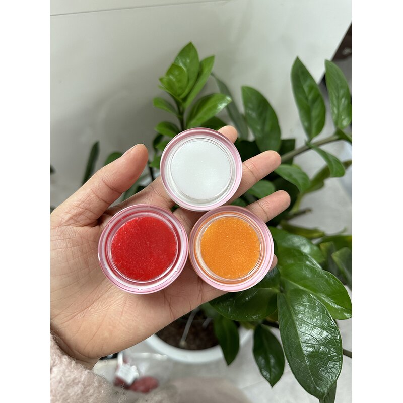 Lip Exfoliator Manufacturer - DIY Brown Honey Watermelon Strawberry Coffee Sugar Turmeric Lightener Scrub