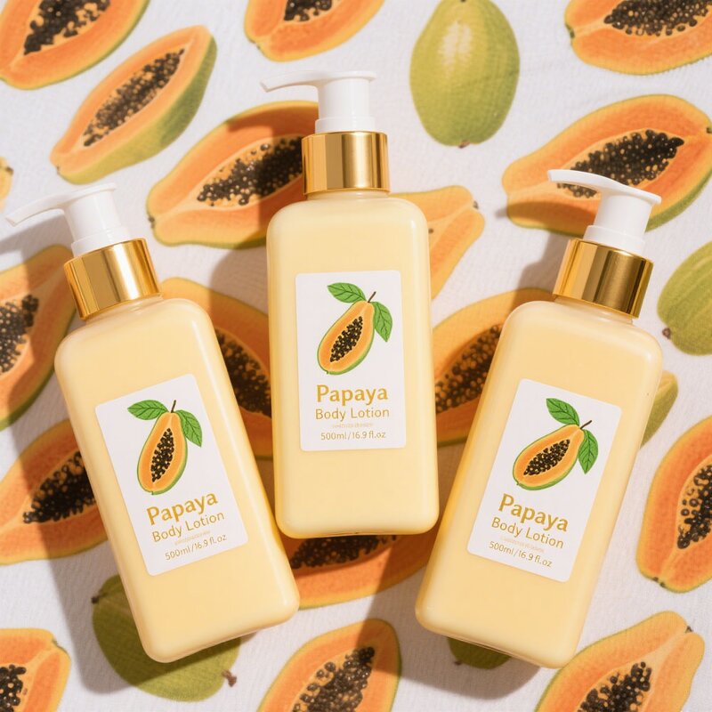 Body Lotion Manufacturer - Papaya for Skin Whitening Moisturizing Dark Spots Remover 500ml