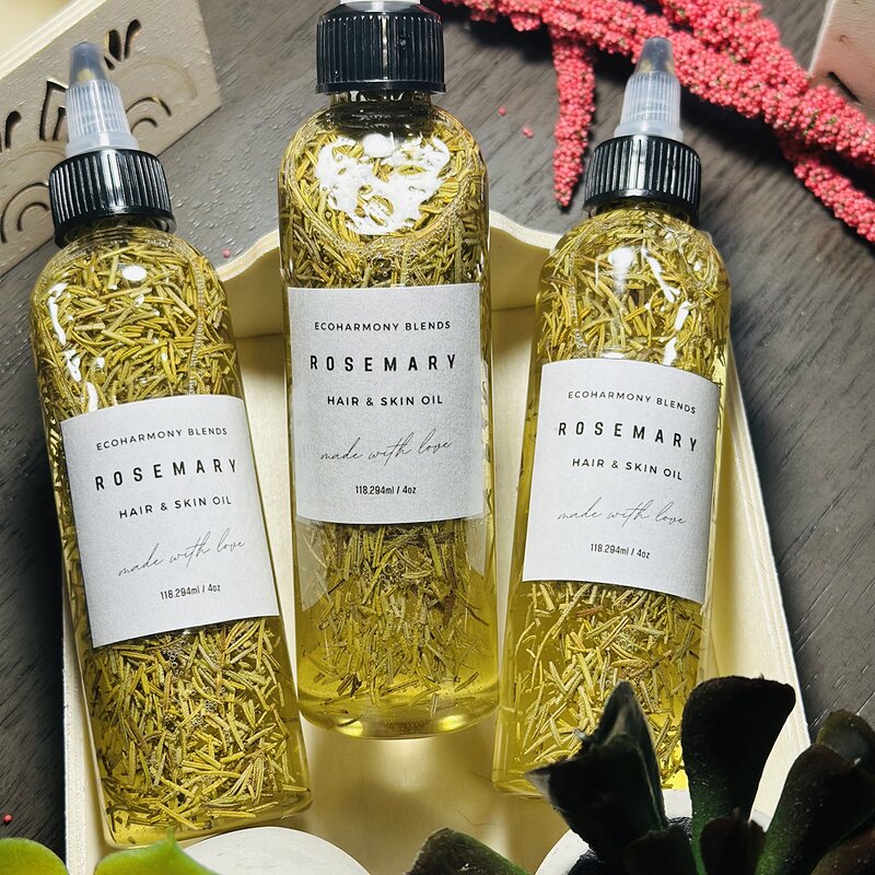 Hair Oil Manufacturer - Premium Strengthening Biotin Rosemary Fast Olive Jojoba Castor Natural Organics