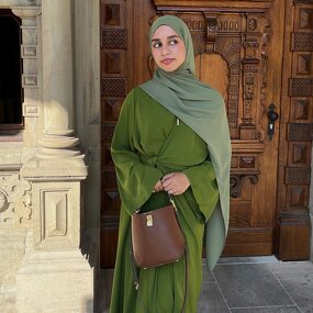 Dresses Manufacturer - Loose Turkey Women Clothes Elegant Solid Color Gown Style Abaya