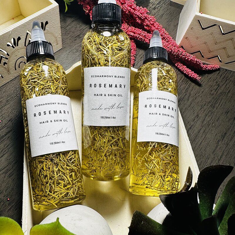 Hair Oil Manufacturer - Premium Strengthening Biotin Rosemary Fast Olive Jojoba Castor Natural Organics