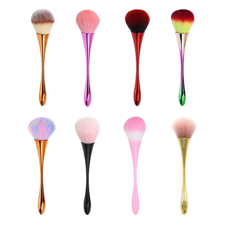 Makeup Brushes Manufacturer - Custom Logo Nylon Fiber Professional Loose Powder Hair Brush