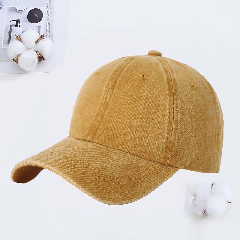 Baseball Cap Manufacturer - OEM Custom Logo High-Quality Embroidered Sports Hat with Adjustable Strap