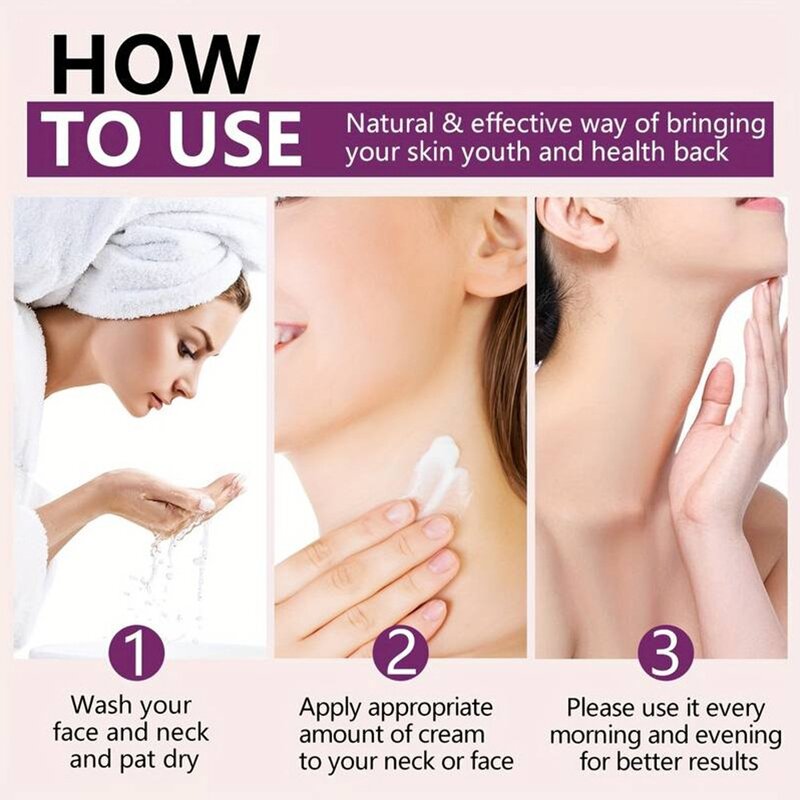 Neck Cream Manufacturer - OEM Organic Anti-Aging Firming Moisturizer for Face Neck & Private Label