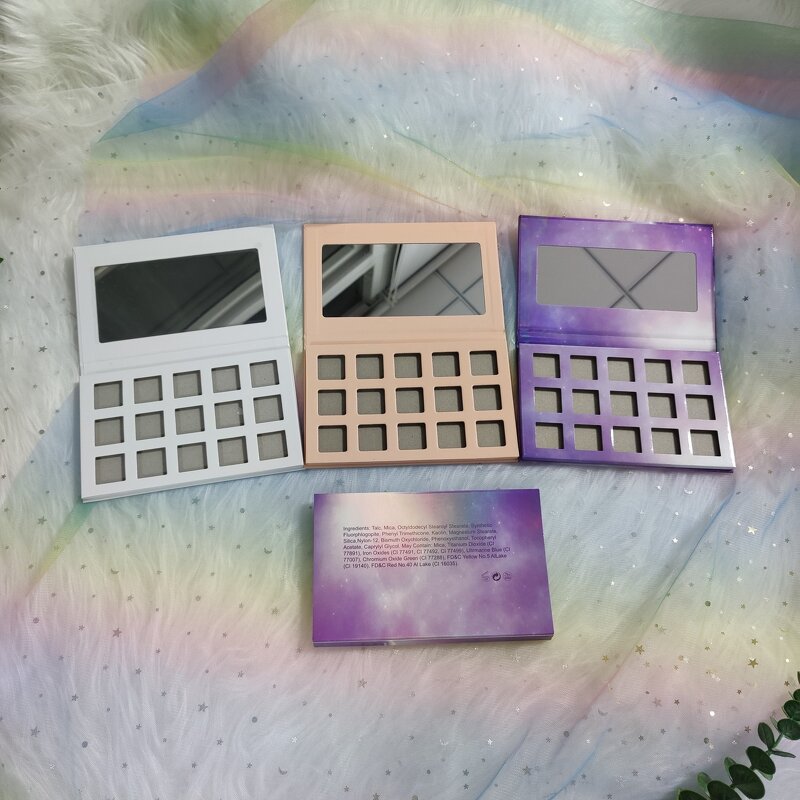 Eyeshadow Palette Manufacturer - Custom DIY Square Matte Shimmer Private Label Eye Shadow