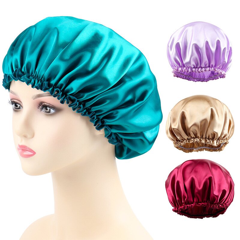 Satin Bonnet Manufacturer - Wholesale High-Quality Adjustable Elastic Band Sleep Cap