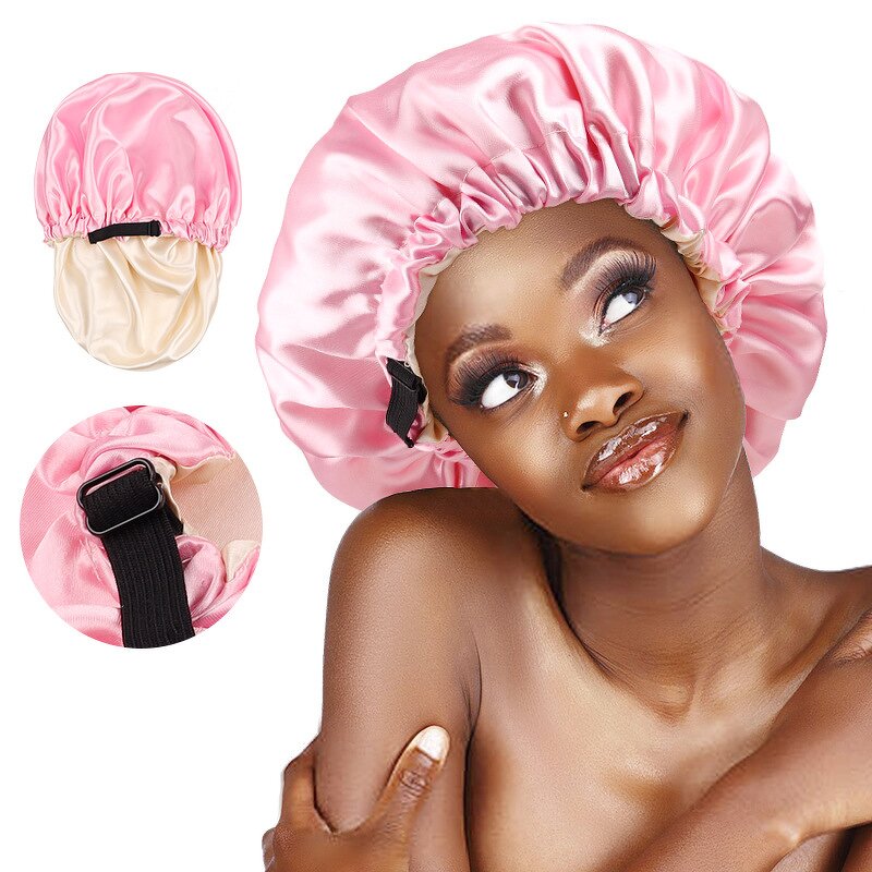 Satin Bonnet Manufacturer - Wholesale High-Quality Adjustable Elastic Band Sleep Cap