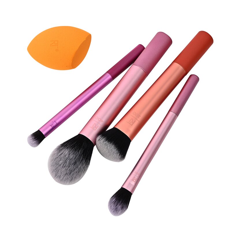 Makeup Brushes Set Manufacturer - High Quality Synthetic Pink Private Label with case