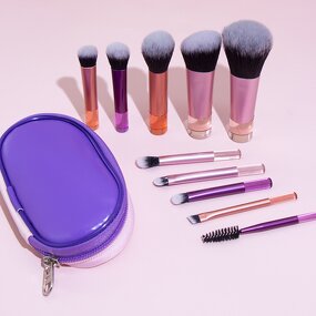 Makeup Brush Set Manufacturer - Mini Travel Custom Private Label Professional Holder