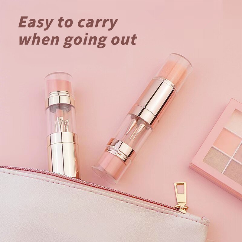 Makeup Brush Manufacturer - Factory Professional Portable Synthetic Single 5 in 1