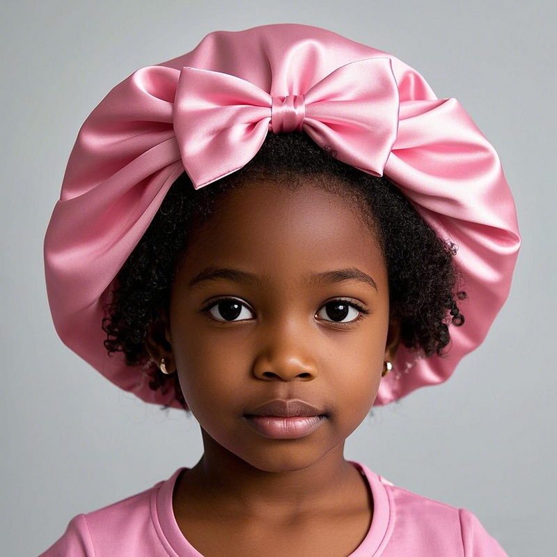 Sleeping Bonnet Manufacturer - Colorful Satin for Kids Cute Hair Accessories for Baby Girls