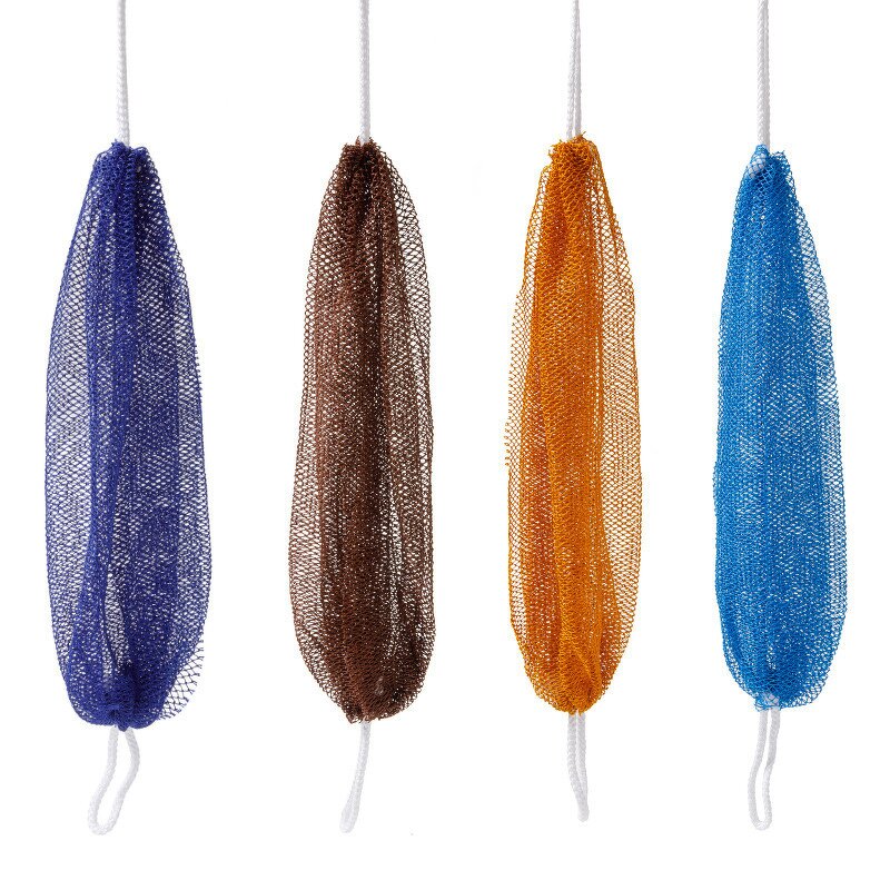 Exfoliating Sponge Manufacturer - Long African Real Sapo Mesh Cloth for Dead Skin Removal