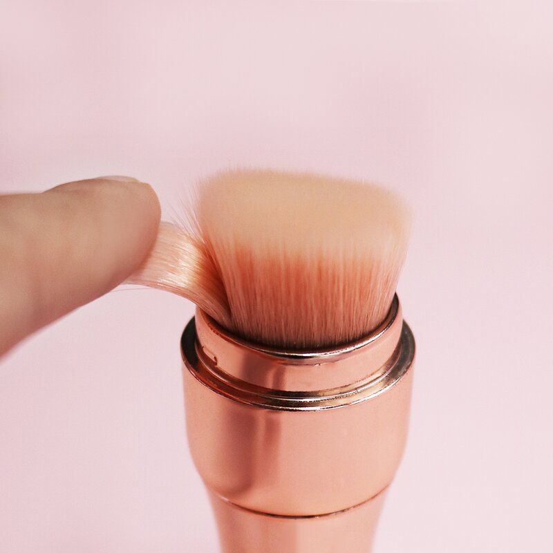 Makeup Brush Set Manufacturer - 4 in 1 Retractable for Eyeshadow Lip Concealer Blush Foundation