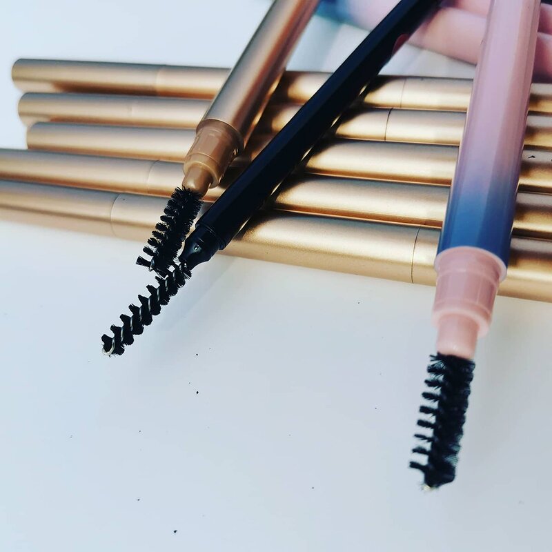 Eyebrow Pencil Manufacturer - Waterproof Long Lasting Mineral Black Dark Brown Micro Pen
