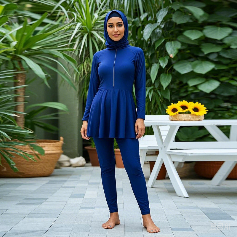 Swimsuit Manufacturer - High Quality Long Sleeve Burkinis with Full Coverage Hijab