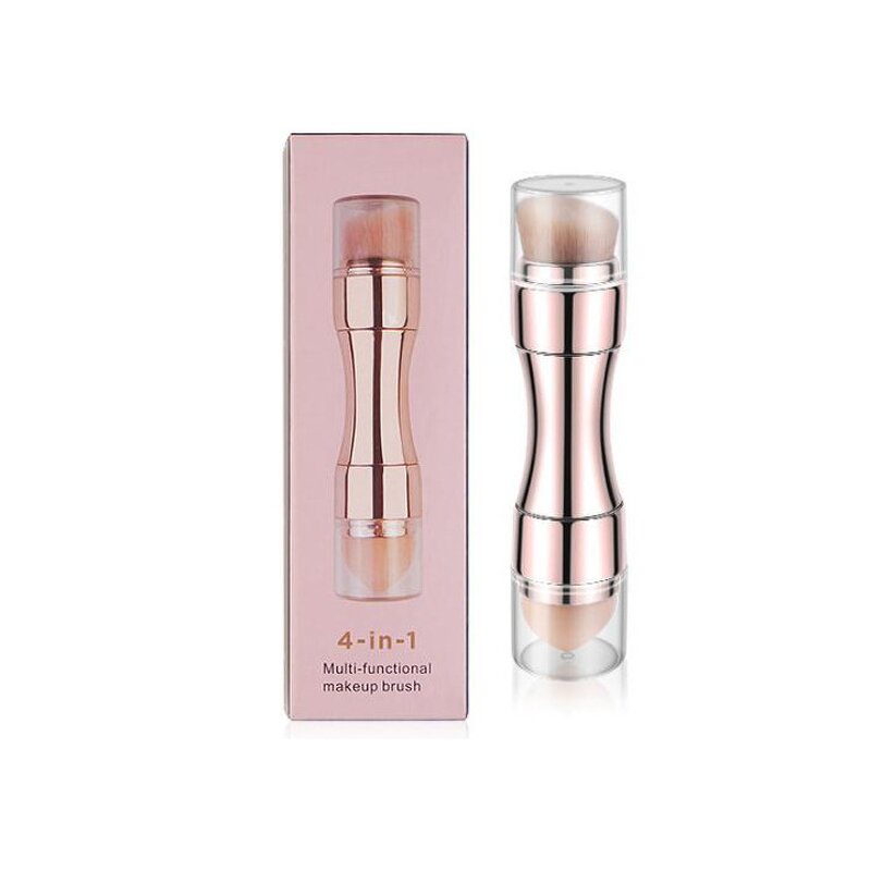 Makeup Brush Manufacturer - 4 in 1 All in One Multi -Tasking Travel Blending Sponge