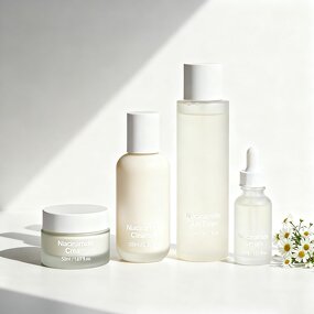 Skincare Set Manufacturer - Private Label Niacinamide Brightening Hydrating Anti-Aging Face Kit