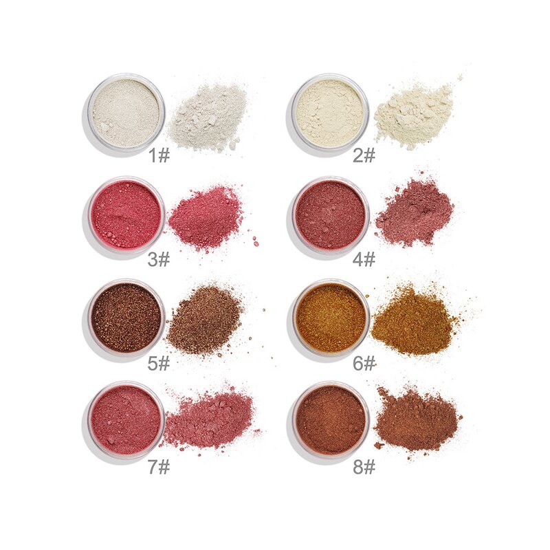Highlighter Powder Manufacturer - Custom Shimmer Loose Setting Face Makeup Private Label