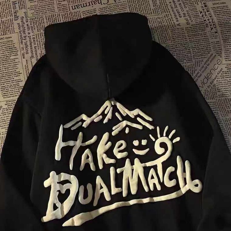 Hoodie Manufacturer - Blank Oversize Black Graphic Gym Hoodies for Men Wholesale