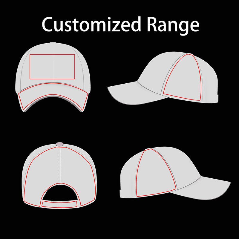 Baseball Cap Manufacturer - OEM Custom Logo High-Quality Embroidered Sports Hat with Adjustable Strap