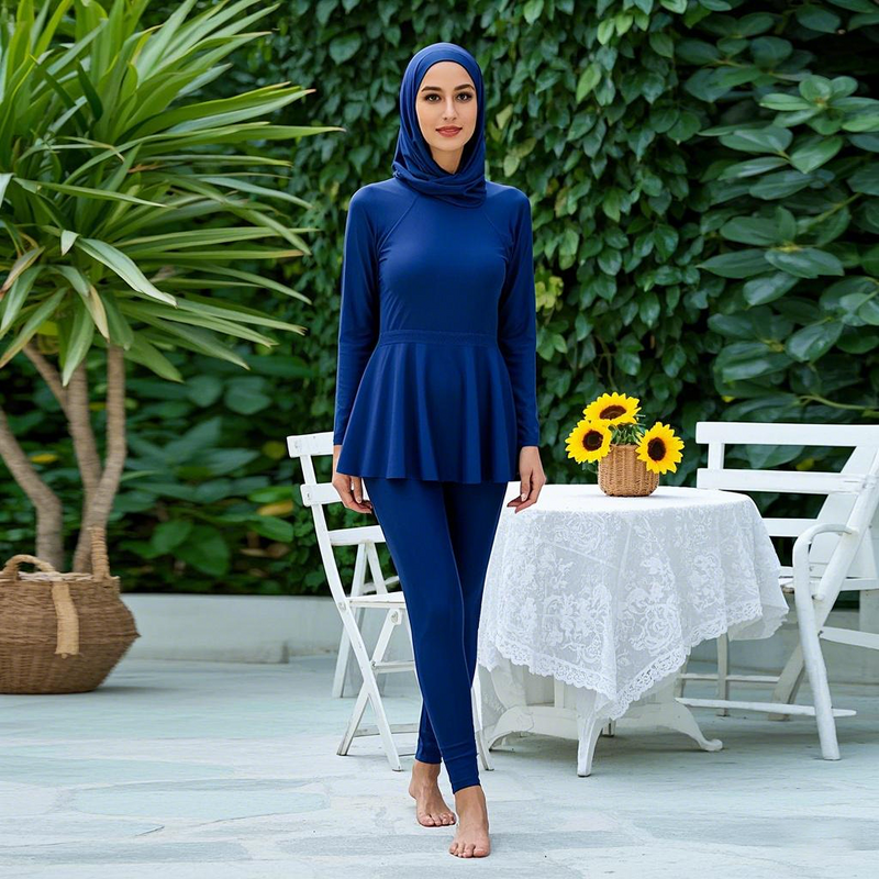 Swimsuit Manufacturer - High Quality Long Sleeve Burkinis with Full Coverage Hijab