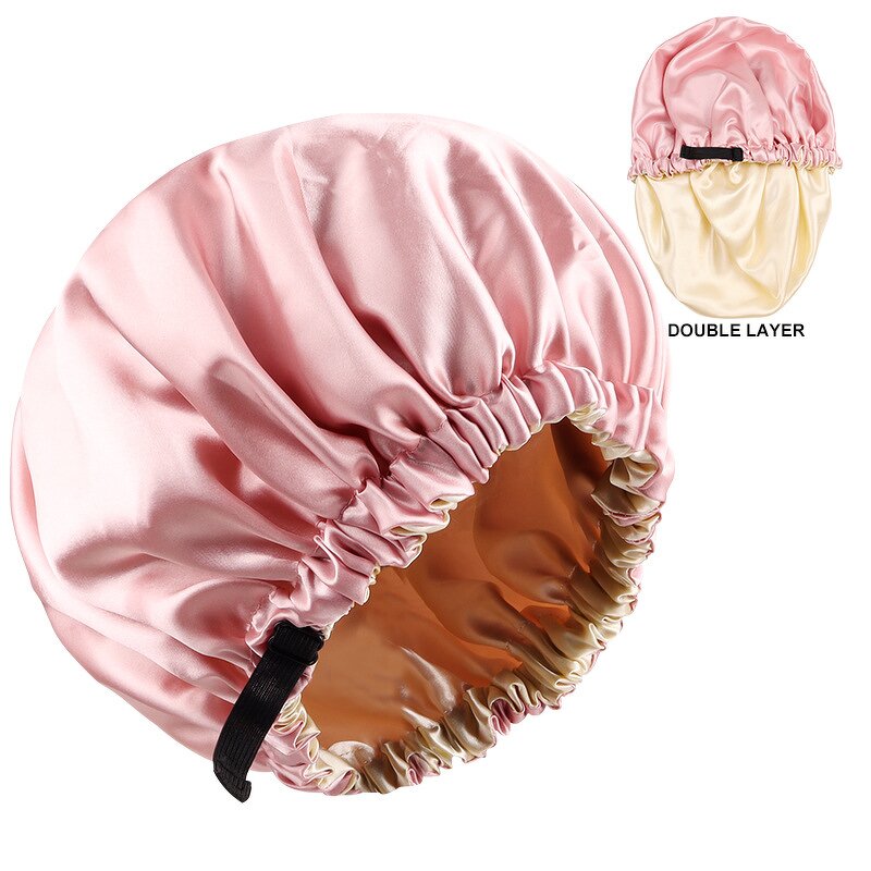 Satin Bonnet Manufacturer - Wholesale High-Quality Adjustable Elastic Band Sleep Cap