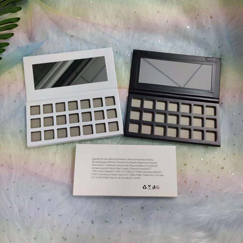 Eyeshadow Palette Manufacturer - Custom DIY Square Matte Shimmer Private Label Eye Shadow