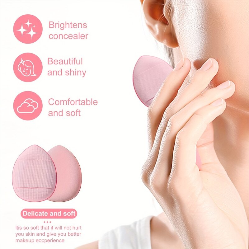 Powder Puff Set Manufacturer - 16pcs Best Makeup Triangle Sponge Set