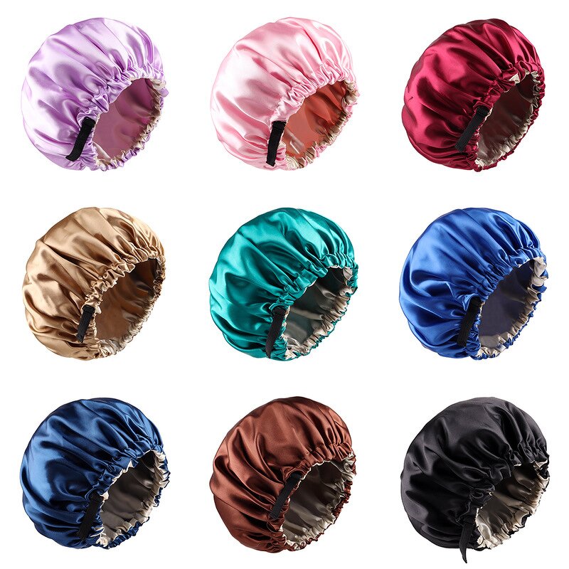 Satin Bonnet Manufacturer - Wholesale High-Quality Adjustable Elastic Band Sleep Cap