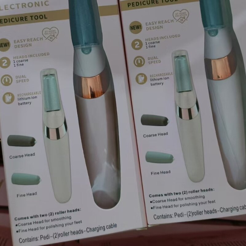 Foot File Manufacturer - Rechargeable Electric Waterproof Grinder with Two Speed LED Light