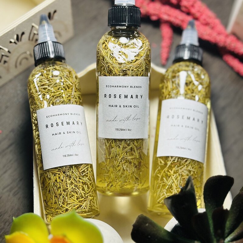 Hair Oil Manufacturer - Premium Strengthening Biotin Rosemary Fast Olive Jojoba Castor Natural Organics