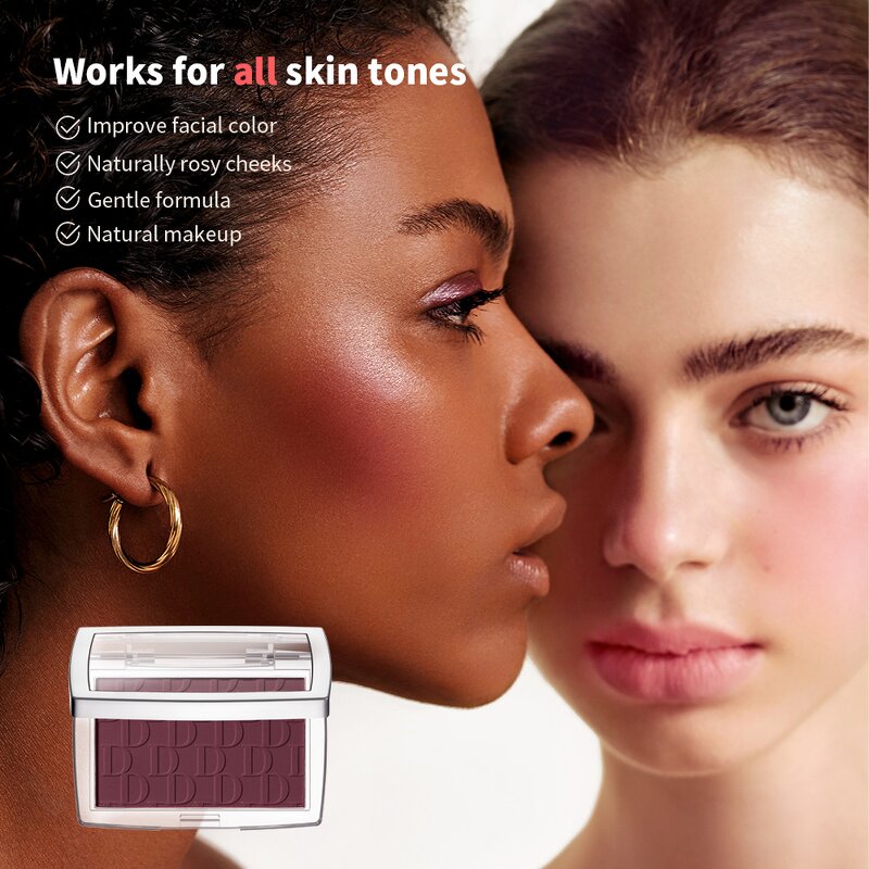 Blusher Manufacturer - Professional Cosmetic 6 Colors Makeup Rose Glow Pink Palettes Wholesale