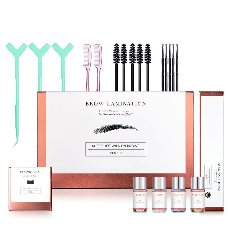Eyebrow Lash Kit Manufacturer - Private Label Professional Lash and Brow Lift Perm Lamination Kit