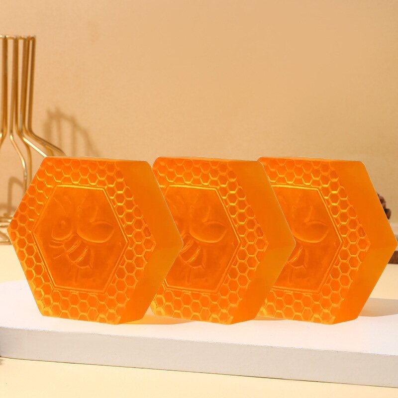Soap Manufacturer - Honeycomb Turmeric and Tumeric Glycerin Honey Bee Comb Hand Face Bar