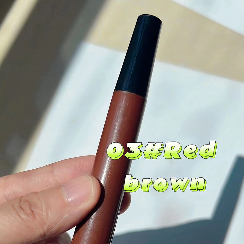 Eyebrow Pen Manufacturer - Long Lasting 3d Waterproof Microblading 4 Fork Tip Pencil