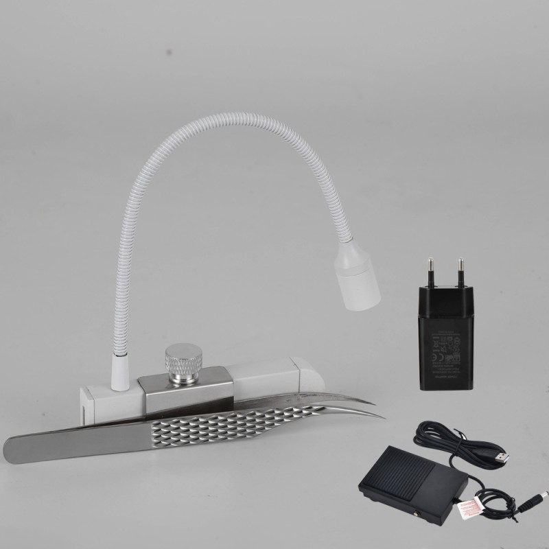 LED Eyelash Lamp Factory - Adjustable UV Glue Foot Pedal